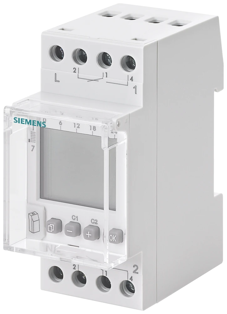 Siemens Digitale schakelklok voor paneelbouw 7LF4522-0 7LF45220 519985
