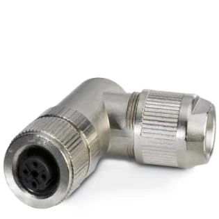 Phoenix Contact - Ronde connector, veldzijdig confectioneerbaar (industrieconnector) - SACC-M12FRD-4Q SH PN 1554542 52182