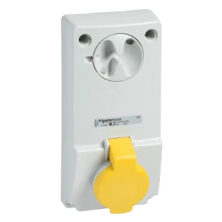 Schneider Electric - CEE-contactdoos uitschakelbaar, beveiligd (IEC 60309) - 82030 82030 529010