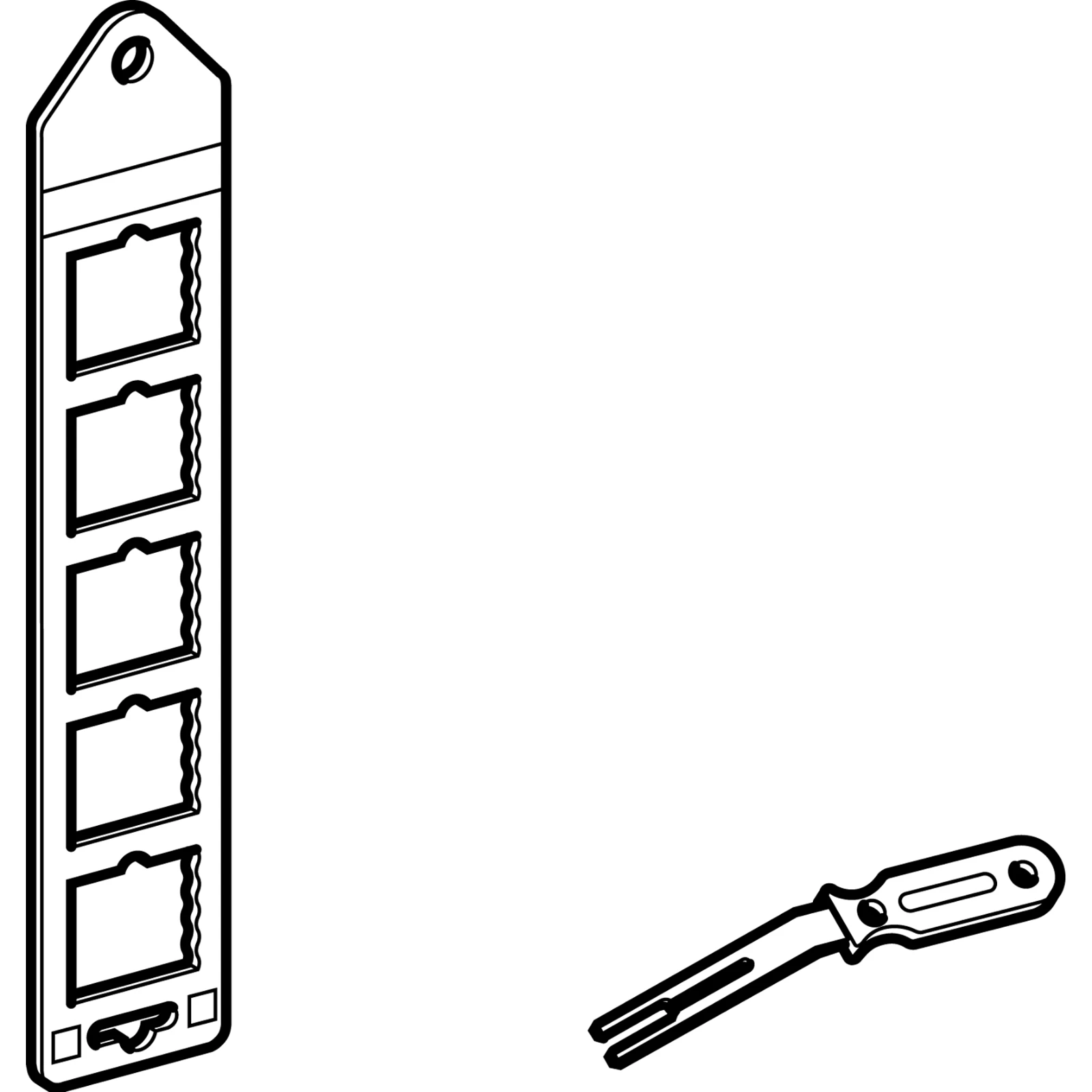 Schneider Electric Assortimentdoos verbindingsmaterialen AT1PS1 AT1PS1 531443