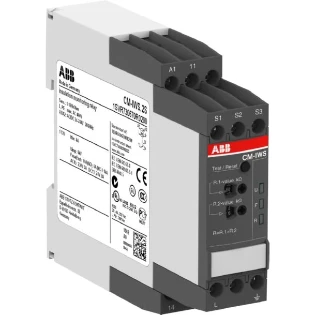 ABB - Isolatiebewakingsrelais - CM-IWS.2S 1CO 1-100kOhm 24-240V AC/ 1SVR730670R0200 53160