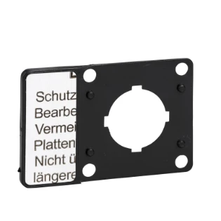 Schneider Electric - Tekstschilddrager drukknop/signaallamp - KZ13 KZ13 535860