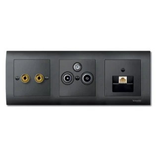 Schneider Electric - Onderdeel/centraalplaat communicatie-schakelmateriaal - MTN297514 MTN297514 540395