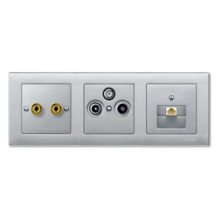 Schneider Electric - Onderdeel/centraalplaat communicatie-schakelmateriaal - MTN297560 MTN297560 540397