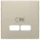 Schneider Electric - Onderdeel/centraalplaat communicatie-schakelmateriaal - MTN4367-6033 MTN4367-6033 541747