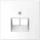 Schneider Electric - Onderdeel/centraalplaat communicatie-schakelmateriaal - MTN4522-6035 MTN4522-6035 541805