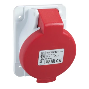 Schneider Electric - CEE-contactdoos, aanbouw - PKY16F434 PKY16F434 544443