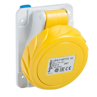 Schneider Electric - CEE-contactdoos, aanbouw - PKY16F715 PKY16F715 544813