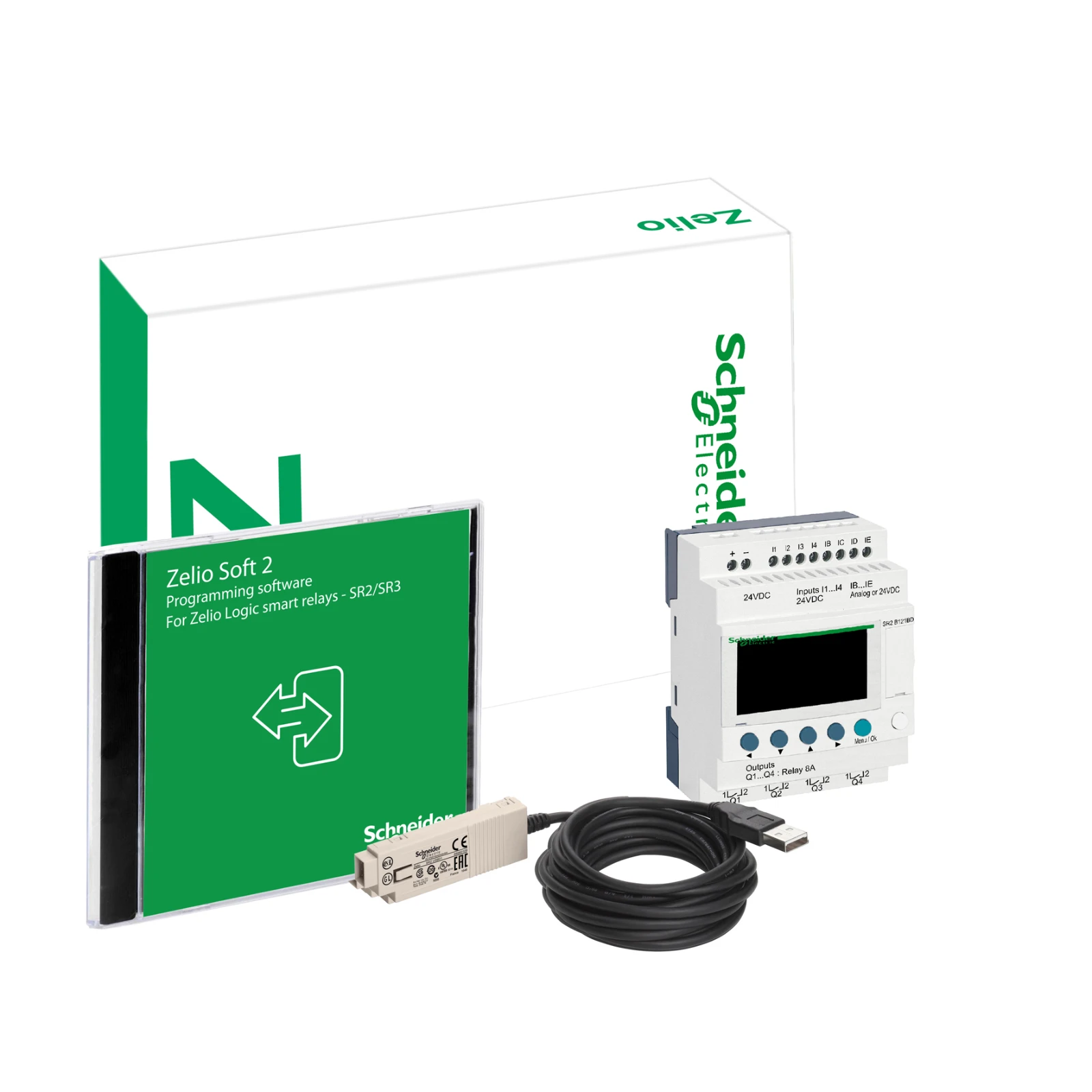 Schneider Electric PLC-apparatenset SR2PACKBD SR2PACKBD 545287