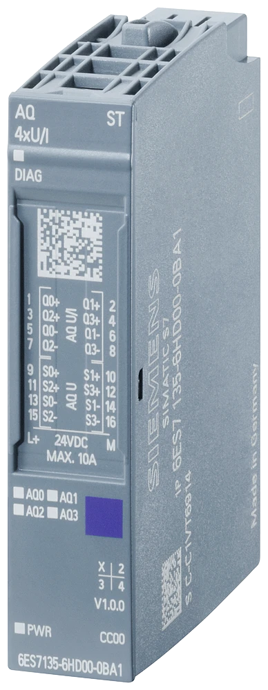 Siemens Veldbus, dec. periferie - analoge in- en uitgangsmodule 6ES7135-6HD00-0BA1 6ES71356HD000BA1 557580