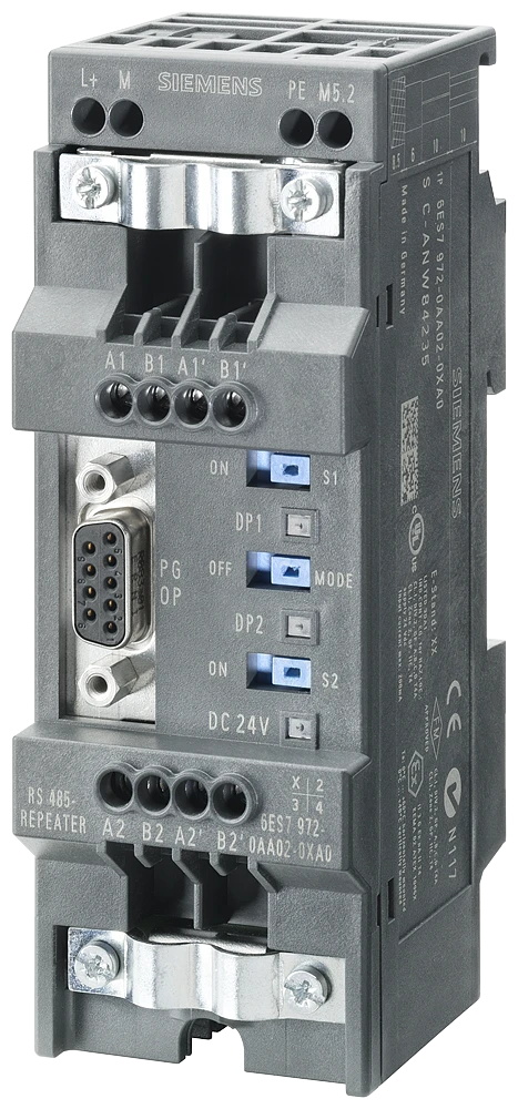 Siemens Veldbus, dec. periferie - communicatiemodule 6ES7972-0AA02-0XA0 6ES79720AA020XA0 561502