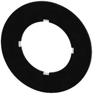 Siemens - Tekstschild voor drukknop/signaallamp - 3SU1900-0BG16-0AA0 3SU19000BG160AA0 569895
