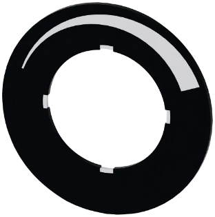 Siemens - Tekstschild voor drukknop/signaallamp - 3SU1900-0BG16-0RU0 3SU19000BG160RU0 573879