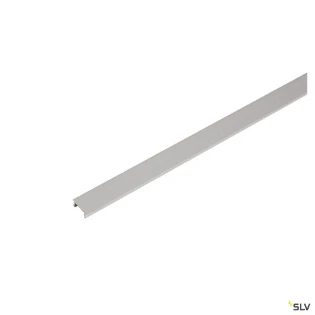 SLV - Mechanische toebehoren/onderdelen voor verlichtingsarmaturen - 1-fase spanningsrail afdekking grij 1004784 608165