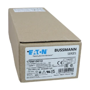 Eaton - HRC zekering - FUSE 25A 690V gR DIN 000 HSDNH 170M1561D 6339880