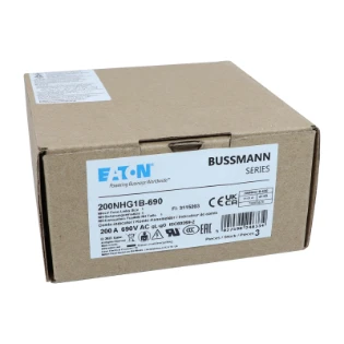 Eaton - Smeltpatroon (mes) - NH FUSE 200AMP 690V AC gG 1 DUAL IN 200NHG1BI-690 6339979