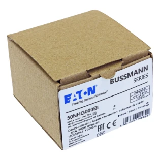 Eaton - Smeltpatroon (mes) - NH FUSE 50AMP 500V SIZE 000 GG IMGL 50NHG000BI 6341384