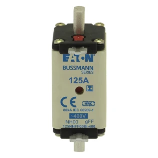 Eaton - Smeltpatroon (mes) - 125Amp 400V AC GFF 00 NH FUSE 125NHFF00BI-400 6342299