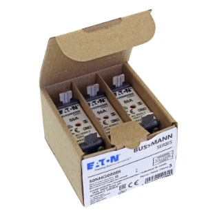 Eaton - Smeltpatroon (mes) - NH FUSE 50AMP 500V SIZE 000 GG IMGL 50NHG000BI 6342499