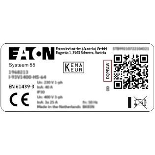 Eaton - Schakelaarkast - HSSDE404-S24 1959920 6348333