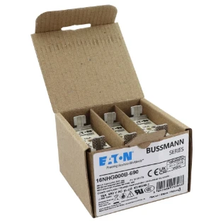 Eaton - Smeltpatroon (mes) - NH FUSE 16AMP 690V SIZE 000 GG MGL 16NHG000B-690 6350152
