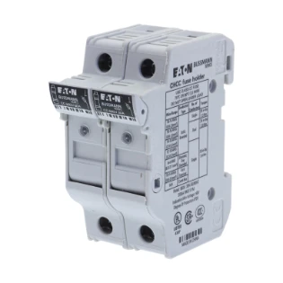 Eaton - Houder voor cilindrische zekering - 2P 10X38MFH 30A 600V Class CC-indic CHCC2DIU 6353734
