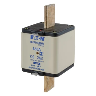Eaton - Smeltpatroon (mes) - EATON 630Amp 400V AC GFF 3 NH FUSE 630NHFF3BI-400 6353840