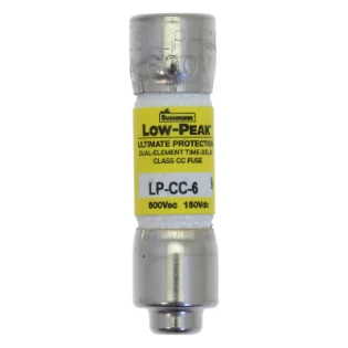 Eaton - Cilindrische zekering - LOW PEAK CC TIME DELAY LP-CC-6 6354502