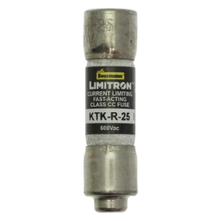 Eaton - Cilindrische zekering - CLASS CC FAST ACTING FUSE KTK-R-25 6355233