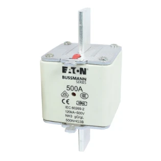 Eaton - Smeltpatroon (mes) - NH FUSE 315AMP 500V gG SIZE 3 DUAL 315NHG3B 6356971