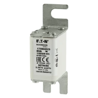 Eaton - HRC zekering - FUSE 80A 1000V 00TN/80 AR 170M4829 6358556