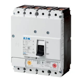 Eaton - Vermogensschakelaar voor trafo-, generator- en installatiebeveiliging - NZMB1-4-A63 265803 6358961