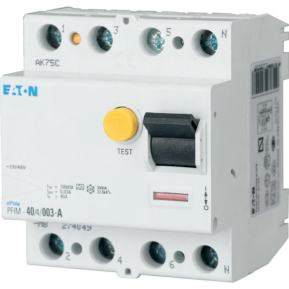 Eaton Aardlekschakelaar PFIM-63/4/03-S/A-MB 274063 6359697