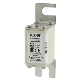 Eaton - HRC zekering - FUSE 100A 690V 00/80 AR UR 170M2614 6360011