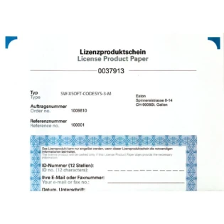 Eaton - Programmeer- en engineeringssoftware - SW-XSOFT-CODESYS-3-M 171887 6364067