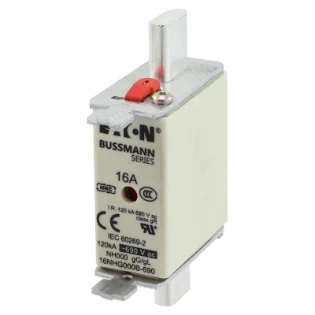 Eaton - Smeltpatroon (mes) - NH FUSE 16AMP 690V SIZE 000 GG MGL 16NHG000B-690 6364991
