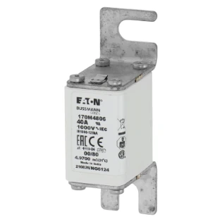Eaton - HRC zekering - FUSE 40A 1000V 00/80 AR 170M4806 6365277