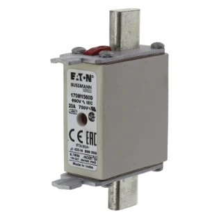 Eaton - HRC zekering - FUSE 20A 690V gR DIN 000 HSDNH 170M1560D 6366439
