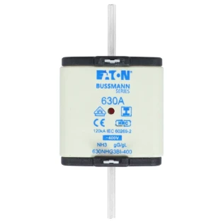 Eaton - Smeltpatroon (mes) - NH FUSE 630A 400V 3 GG/GL SIZE 3 630NHG3BI-400 6372123