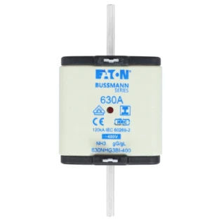 Eaton - Smeltpatroon (mes) - NH FUSE 630A 400V 3 GG/GL SIZE 3 630NHG3BI-400 6373115