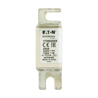 Eaton - HRC zekering - FUSE 250A 690V 00TN/80 AR UR 170M2668 6374018
