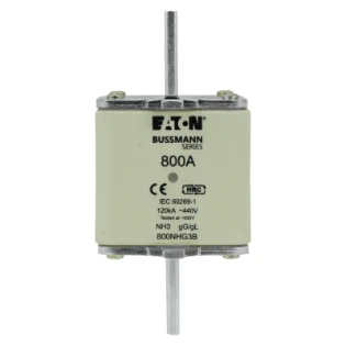 Eaton - Smeltpatroon (mes) - NH FUSE 800A 440V GG/GL SIZE 3 800NHG3B 6376620