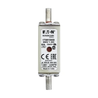 Eaton - HRC zekering - FUSE 80A 690V aR DIN 000 HSDNH 170M1566D 6378369