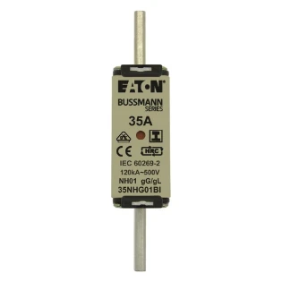 Eaton - Smeltpatroon (mes) - NH FUSE 35A 500V GL/GG SIZE 01 35NHG01BI 6379778