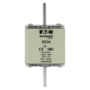 Eaton - Smeltpatroon (mes) - NH FUSE 800A 440V GG/GL SIZE 3 800NHG3B 6379837