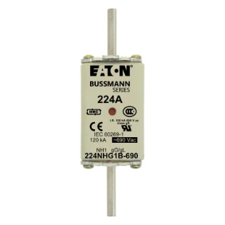 Eaton - Smeltpatroon (mes) - NH FUSE 224AMP 690V gG SIZE 1 DUAL 224NHG1B-690 6381987
