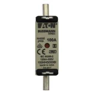 Eaton - Smeltpatroon (mes) - NH FUSE 100AMP 500V SIZE 000 GG IMG 100NHG000BI 6382090