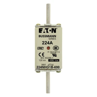 Eaton - Smeltpatroon (mes) - NH FUSE 224AMP 690V gG SIZE 1 DUAL 224NHG1B-690 6382101