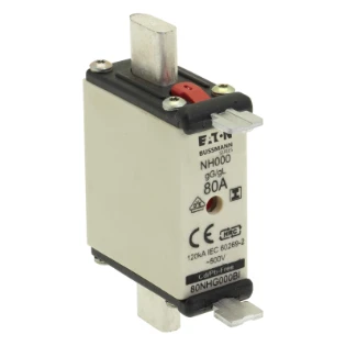 Eaton - Smeltpatroon (mes) - NH FUSE 80AMP 500V SIZE 000 GG IMGL 80NHG000BI 6382267