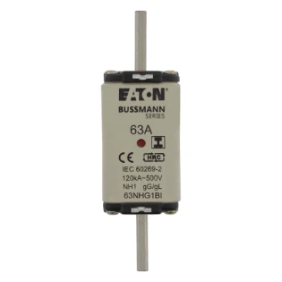 Eaton - Smeltpatroon (mes) - NH FUSE 63A 500V gG SIZE 1 63NHG1BI 6382298